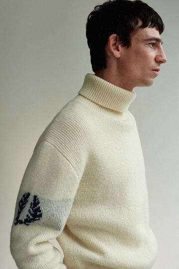 Pánské Knitwear Fred Perry K2801 Bílé | CZ 1747AHKP